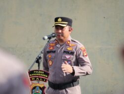 Pimpin Apel Pagi Wakapolres Karangasem Tekankan, Pentingnya Menjaga Citra Kepolisian di Mata Masyarakat
