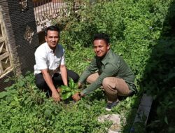 Dukung Program Kapolda, Polsek Pangkalan Kerinci Lakukan Penghijauan