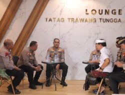Pererat Solidaritas, Kapolres Karangasem Pimpin “Coffee Morning” Usai Persembahyangan Bersama