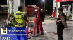 Cegah Gangguan Kamtibmas Malam Hari, Polsek Rendang Intensifkan Giat Patroli Malam