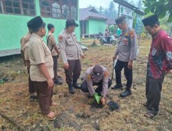 Polisi di Kuala Kampar Gelar Penanaman Pohon untuk Kelestarian Lingkungan