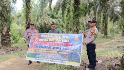 Tak Ditemukan Titik Api, Patroli Karhutla di Pangkalan Lesung Berjalan Lancar