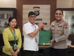 Kapolres Karangasem Terima Audiensi Kepala PT. Bank BPD Bali Cabang Karangasem