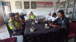 Serap Informasi Kamtibmas Karya IBTK Pura Besakih Kapolsek Rendang Lakukan Sambang Dialogis Bersama Badan Pengelola FKSPA Besakih  