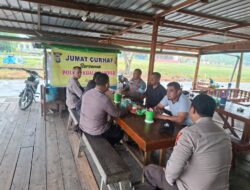 Warga Teluk Dalam Soroti Karhutla dan Gangguan Kamtibmas di Jumat Curhat