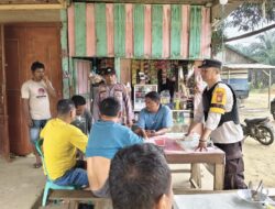 Jumat Curhat Polsek Ukui, Serap Aspirasi Warga di Kedai Simpang Mangga