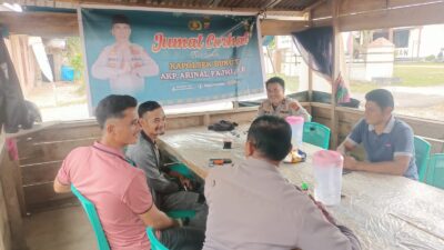 Jumat Curhat di Bunut, Polisi Ajak Warga Perkuat Kamtibmas dan Cegah Narkoba hingga Judi Online
