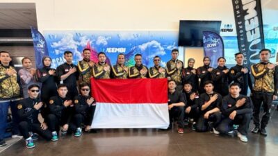21 Personel Brimob Perkuat Timnas Indonesia di Ajang Dunia Indoor Skydiving 2026 di Prancis