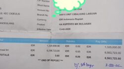 Gabungnya wartawan Indonesia (GWI), menyoal Atas dugaan Hilang nya jaminan milik Nasabah, BRI Bank Rakyat Indonesia Cabang Cibaliung