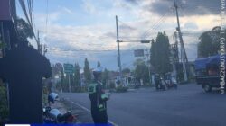 Pastikan Kelancaran Arus Lalu Lintas Personil Lantas Lakukan Gatur Lalin di Ktl 2