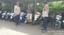 Pastikan Situasi Tetap Kondusif, Personil Polsek Selat Gelar Patroli Barcode Sambangi Beat 1 Banjar Dinas Pesangkan