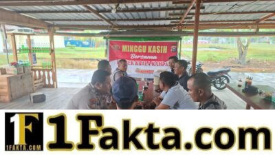 Dialog Minggu Kasih, Polisi di Kuala Kampar Bahas Hoaks hingga Kenakalan Remaja
