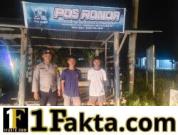 Polsek Langgam Cek Pos Kamling, Ajak Warga Aktif Jaga Keamanan Lingkungan