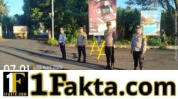 Ciptakan Suasana Kondusif, Personel Polsek Bebandem Amankan Jalur Car Free Day di Jalur 11 Veteran