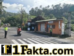 Jaga Kondusifitas Situasi Kamtibmas, Sat Lantas Berikan Pengamanan di Kawasan Obyek Wisata Tirtagangga