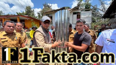 Puting Beliung Hantam Sipoholon, 23 Rumah Rusak , Bupati Taput Turun Langsung Pastikan Pemulihan Cepat