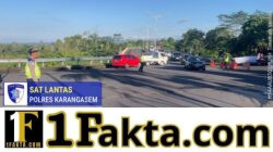 Ciptaksn Rasa Aman dan Nyaman kepada Masyarakat, Satuan Lalulintas Polres Karangasem Berikan Pengamanan Ida Betara Turun Kabeh