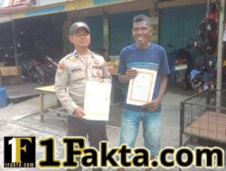 Polisi Turun ke Warga, Maklumat Kapolda Riau Disosialisasikan di Kuala Kampar