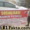 Polsek Langgam Sosialisasikan Saber Pungli di Pasar Desa Segati