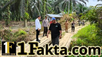 Sinergi Polri dan Masyarakat Menguat, Pembangunan Jembatan Presisi Polri di Jalan Sinduan Ukui Kian Dimatangkan