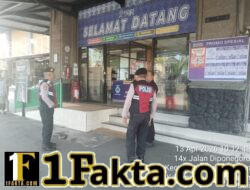 Pastikan Situasi Kondusif, Personil Polres Karangasem Gelar Patroli, Sambangi Pertokoan Arta Sedana, Amlapura