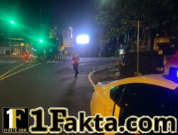 Melalui Patroli Barcode dan Blue Light Patrol, Unit Turjagwali Sisir Jalan Kesatrian, Diponogoro dan Kartini