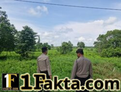 Cegah Karhutla, Polsek Pangkalan Kerinci Intensifkan Patroli dan Edukasi Warga