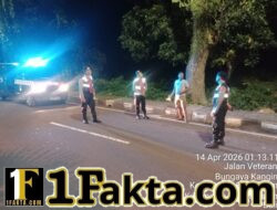 Cegah Tindak Kriminalitas Tengah Malam, Polsek Bebandem Intensifkan Blue Light Patrol