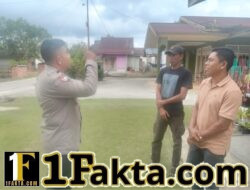 Bhabinkamtibmas Polsek Bunut Gelar Silaturahmi dan Sosialisasi Kamtibmas di Desa Sialang Godang