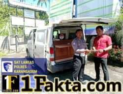Sat Lantas Karangasem Berikan Kemudahan kepada Masyarakat,  Melalui Layanan SAMSAT Keliling