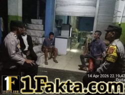 Jaga Kondisifitas Situasi Kamtibmas, Polsek Selat Intensifkan Blue Light Patrol 