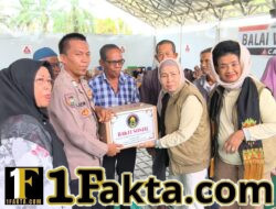 KUNJUNGAN PAGUYUBAN PURNAWIRAWAN SEBA POLWAN INDONESIA (PPSPI) DALAM RANGKA PENYALURAN BANTUAN SEMBAKO KEPADA MASYARAKAT DAN POLWAN TERDAMPAK BANJIR HIDROMETEOROLOGI DI KABUPATEN ACEH TAMIANG