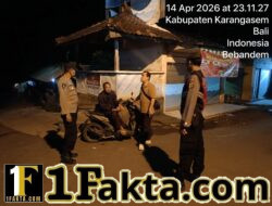 Jaga Stabilitas Situasi Kamtibmas, Polsek Bebandem Gelar Patroli Dialogis KRYD Sambangi Warga Berikan Pesan Kamtibmas