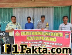 Sosialisasi Larangan Membakar Hutan dan Lahan di Segati