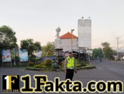 Pastikan Kelancaran Arus Lalulintas, Unit Turjawali Sat Lantas Lakukan Gatur Lalin di Pos 3 Patung Salak Jasri