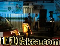 Cegah Gangguan Kamtibmas, Polsek Bebandem Gelar Blue Light Patrol hingga Dini Hari