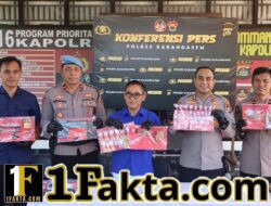 Selama Periode Maret sampai April 2026 Polres Karangasem Berhasil Ungkap 3 Kasus Narkotika, Amankan 5 Tersangka dan 51 Paket Shabu