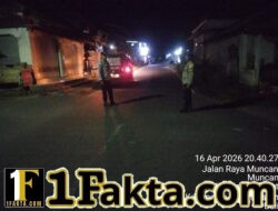 Patroli Barcode Malam Hari Polsek Selat, Sasar Beberapa Titik Strategis