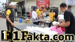 Polres Aceh Tengah Kembali Gelar “Jum’at Berbagi”, Bagikan Makanan dan Bubur Kacang Hijau untuk Warga