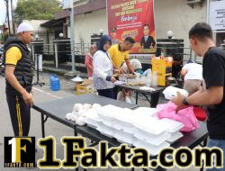Polres Aceh Tengah Kembali Gelar “Jum’at Berbagi”, Bagikan Makanan dan Bubur Kacang Hijau untuk Warga