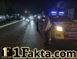 Antisipasi Kriminalitas, Polisi Patroli Blue Light di Sejumlah Titik Pangkalan Kerinci