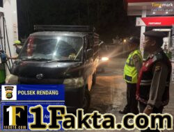 Jaga Situasi Kamtibmas tetap Kondusif, Personil Polsek Rendang Gelar Patroli Kegiatan Rutin Yang Ditingkatkan (KRYD)  