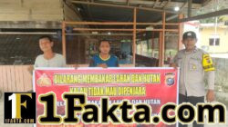 Polisi Sosialisasikan Larangan Karhutla di Desa Segati Pelalawan