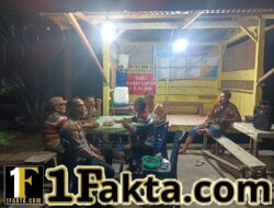 Cegah Kriminalitas, Polsek Kerumutan Aktifkan Pos Kamling Warga