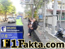 Cegah Laka Lantas dan Gangguan Kamtibmas, Satlantas Polres Karangasem Intensifkan Patroli Dialogis di Beat 1 