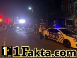 Cegah Aksi Balap Liar, Sat Lantas Polres Karangasem Gelar Patroli pada Malam Minggu