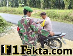 Perkuat Sinergi, Polisi dan TNI Jaga Kamtibmas Tetap Kondusif