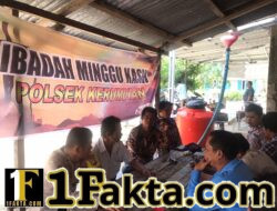 Polisi dan Jemaat Gereja St. Thomas Kerumutan Bahas Toleransi dan Kamtibmas