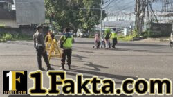 Dukung Kelancaran Kemala Run 2026, Polsek Bebandem Bersama Tim Gabungan Lakukan Penyekatan Kendaraan Besar