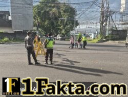 Dukung Kelancaran Kemala Run 2026, Polsek Bebandem Bersama Tim Gabungan Lakukan Penyekatan Kendaraan Besar